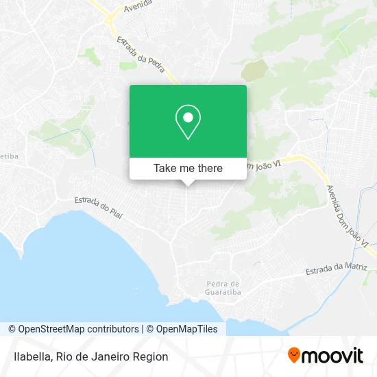 Ilabella map