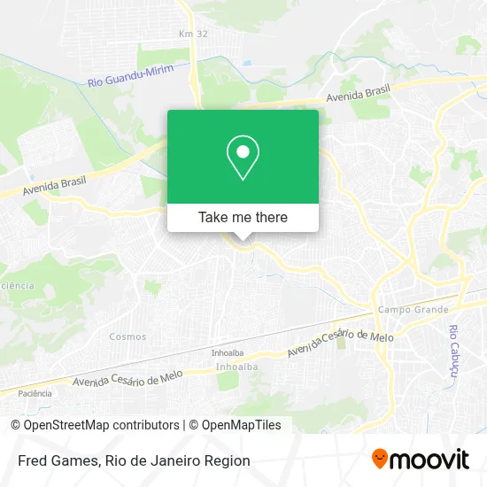 Fred Games map