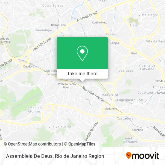 Assembleia De Deus map
