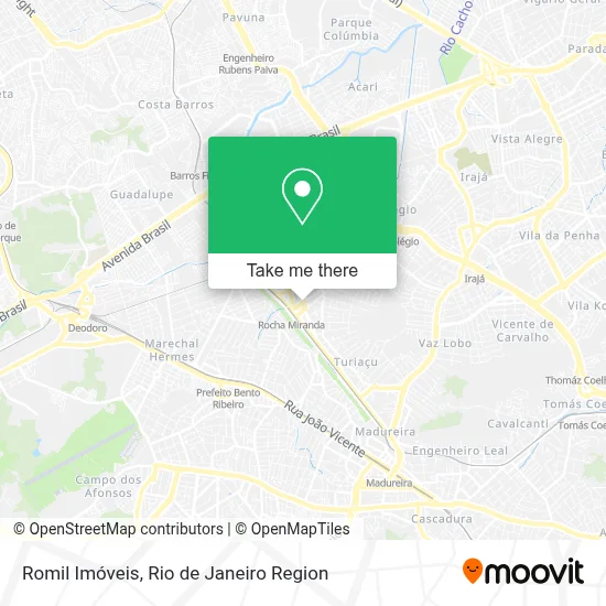 Romil Imóveis map