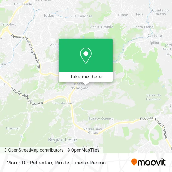 Morro Do Rebentão map