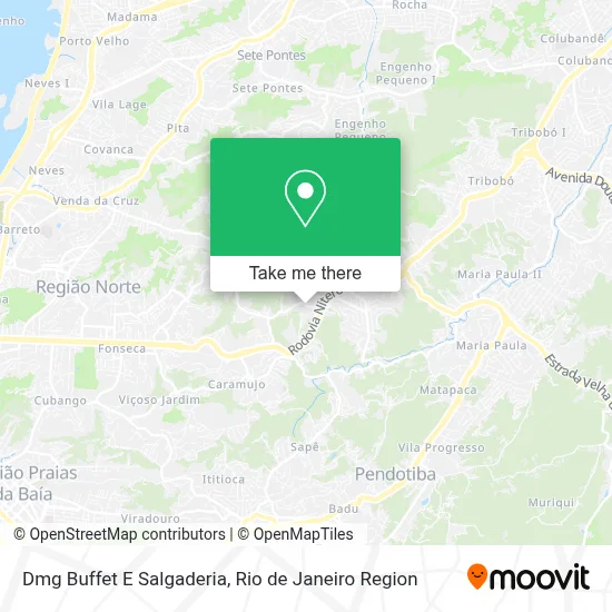 Dmg Buffet E Salgaderia map