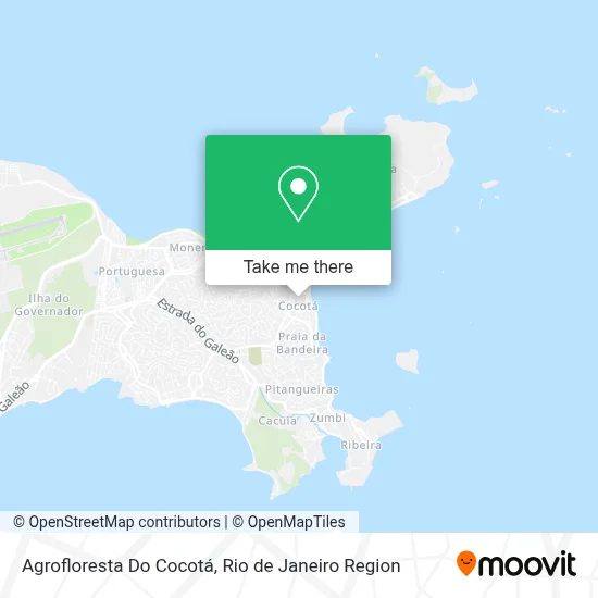 Agrofloresta Do Cocotá map