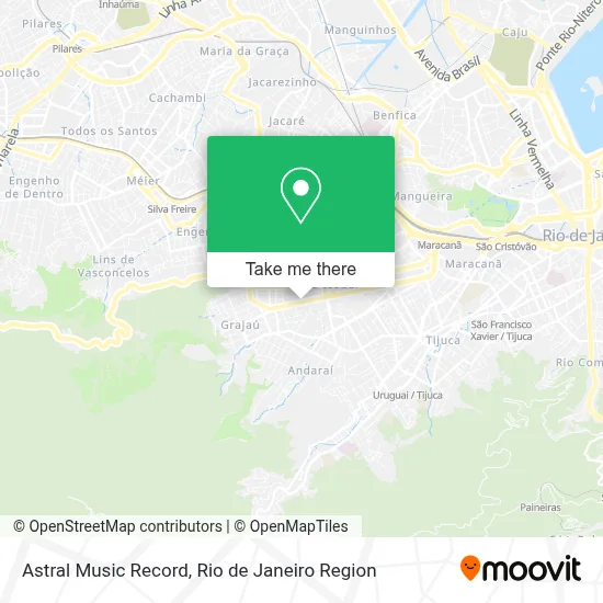 Astral Music Record map