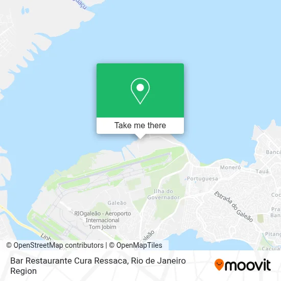 Bar Restaurante Cura Ressaca map