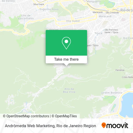 Andrômeda Web Marketing map