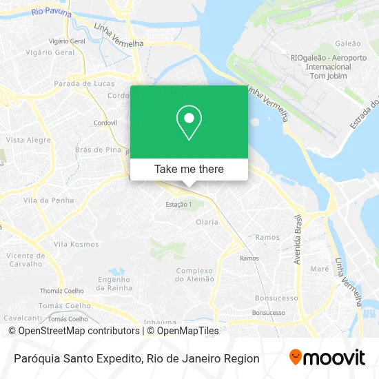 Paróquia Santo Expedito map