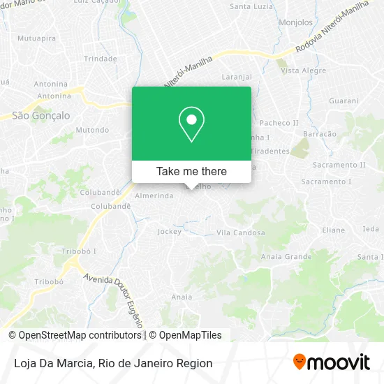 Loja Da Marcia map