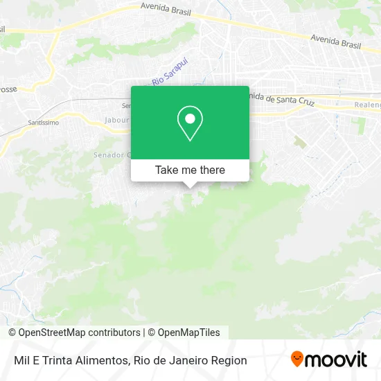 Mil E Trinta Alimentos map