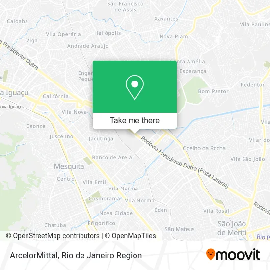 Arcelormittal map