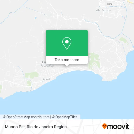 Mundo Pet map