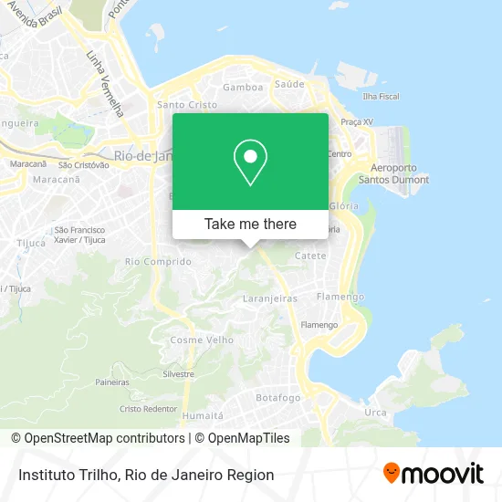 Instituto Trilho map
