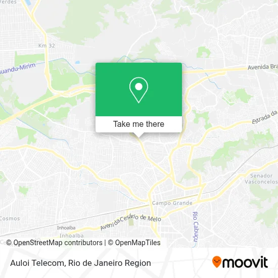 Auloi Telecom map