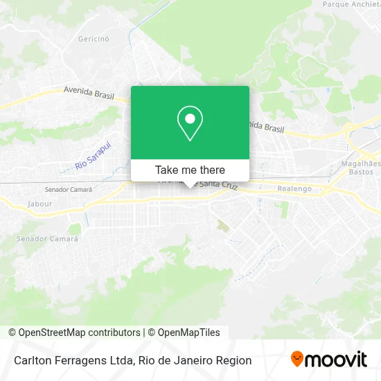 Carlton Ferragens Ltda map