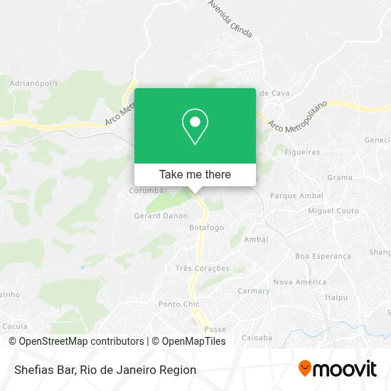 Shefias Bar map