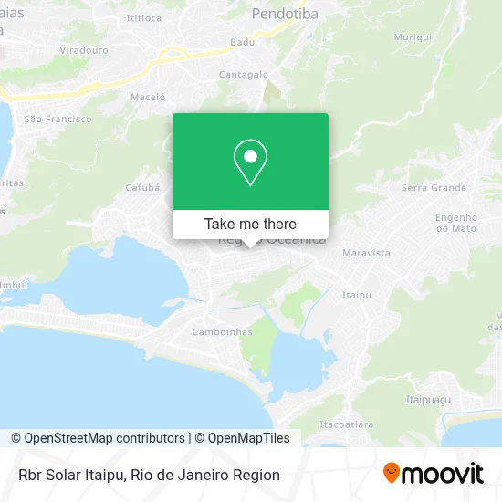 Rbr Solar Itaipu map