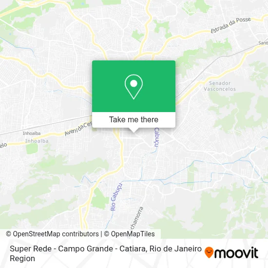 Super Rede - Campo Grande - Catiara map
