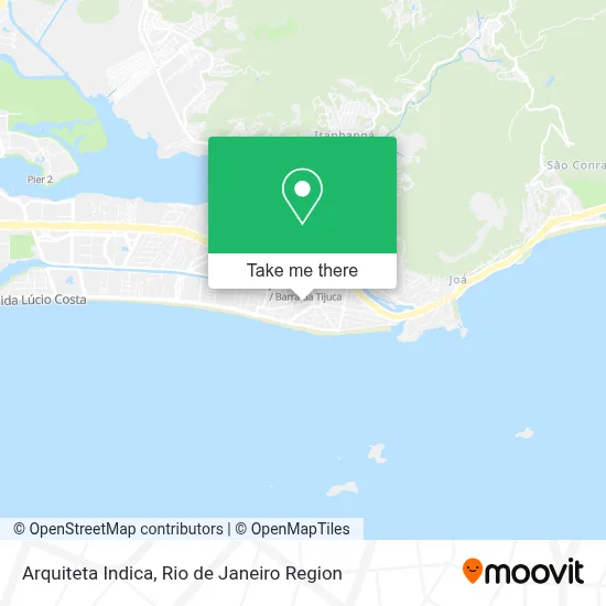 Arquiteta Indica map