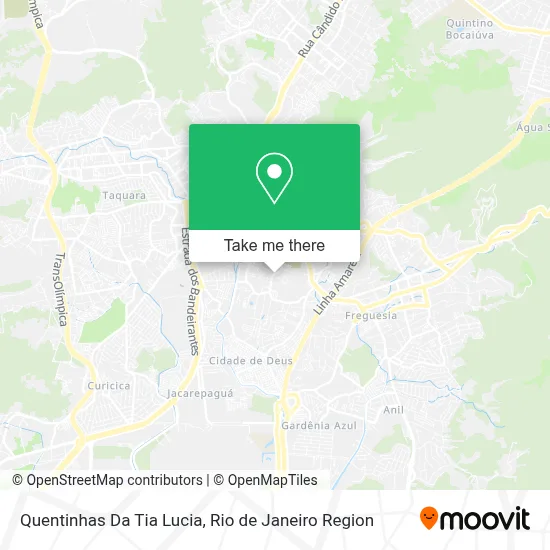 Quentinhas Da Tia Lucia map