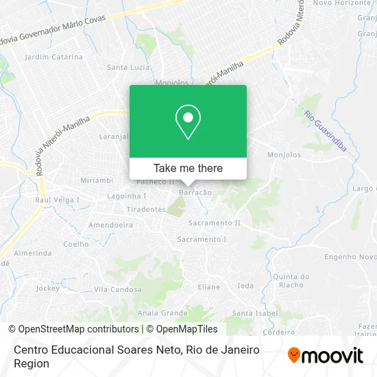 Centro Educacional Soares Neto map