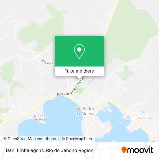 Dani Embalagens map