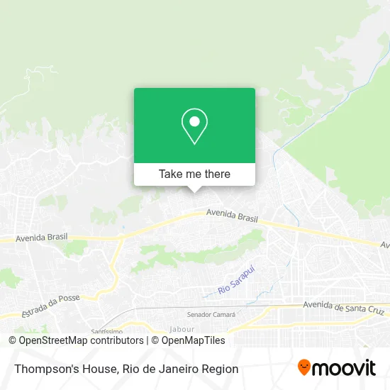 Thompson's House map
