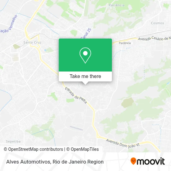 Alves Automotivos map