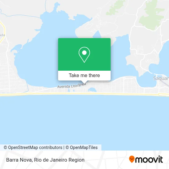 Barra Nova map