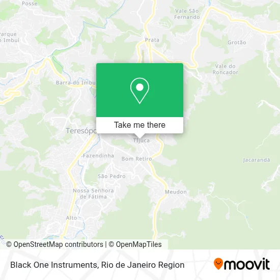 Black One Instruments map