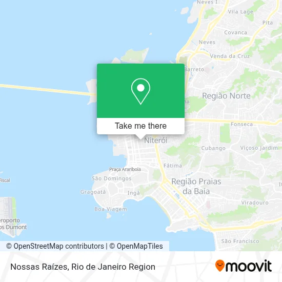 Nossas Raízes map