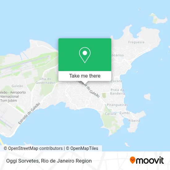 Oggi Sorvetes map