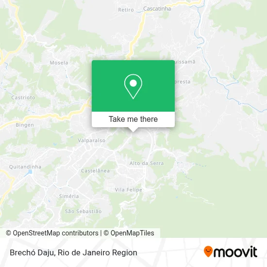 Brechó Daju map