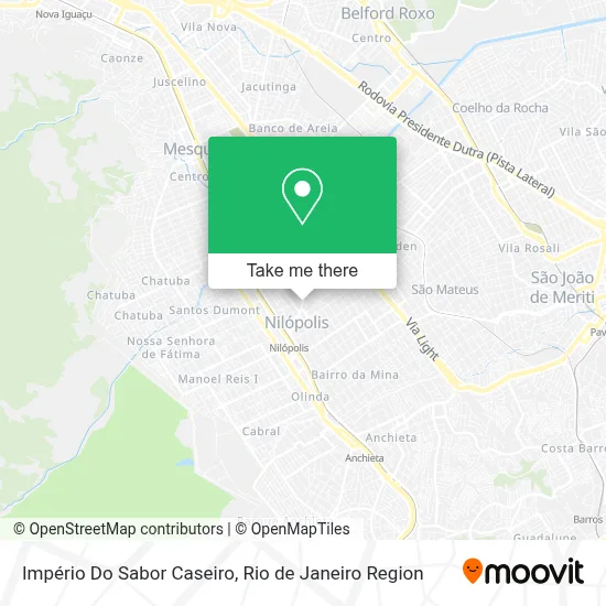 Império Do Sabor Caseiro map