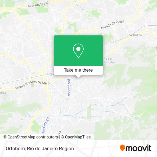 Ortobom map