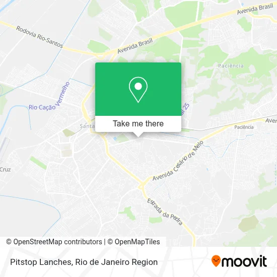 Pitstop Lanches map
