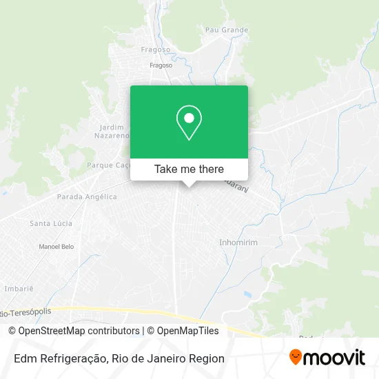 Edm Refrigeração map