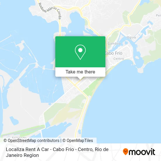 Localiza Rent A Car - Cabo Frio - Centro map
