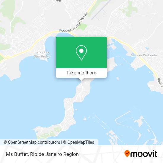 Ms Buffet map
