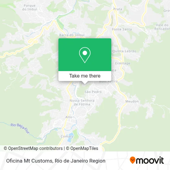 Oficina Mt Customs map