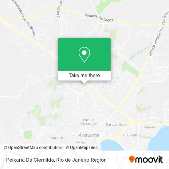 Peixaria Da Clemilda map