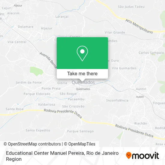 Educational Center Manuel Pereira map