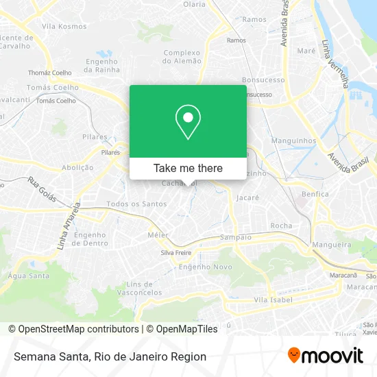 Semana Santa map
