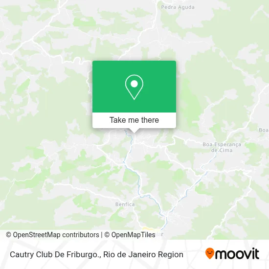 Cautry Club De Friburgo. map