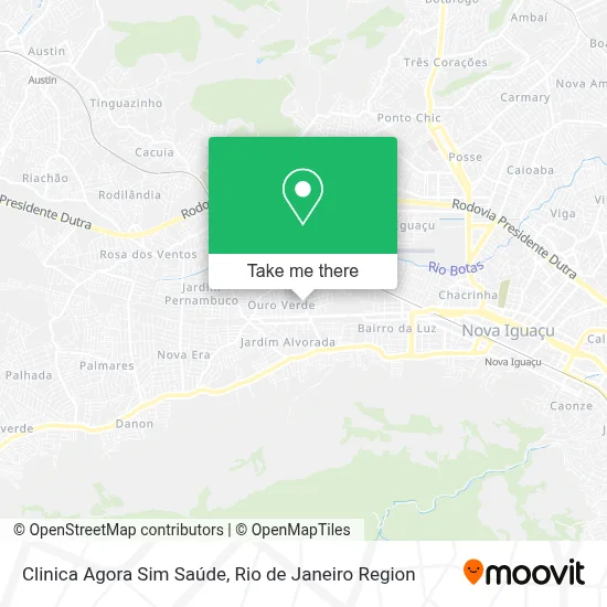 Clinica Agora Sim Saúde map