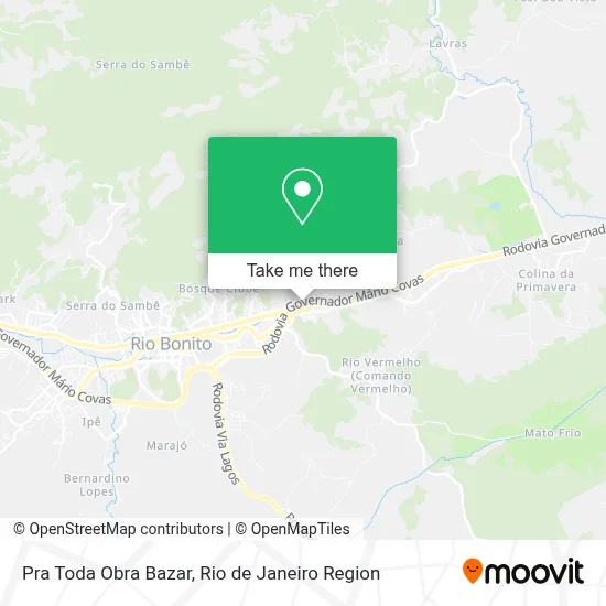 Pra Toda Obra Bazar map