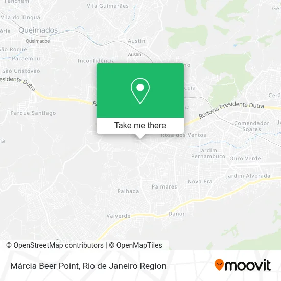 Márcia Beer Point map