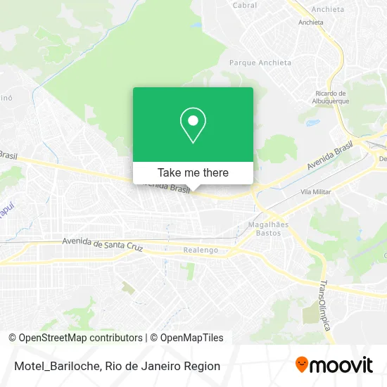 Motel_Bariloche map
