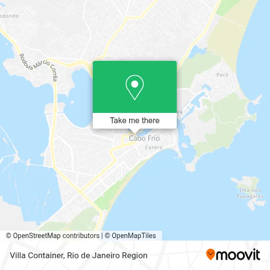 Villa Container map