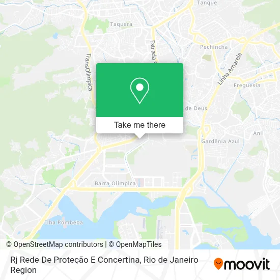 Rj Rede De Proteção E Concertina map