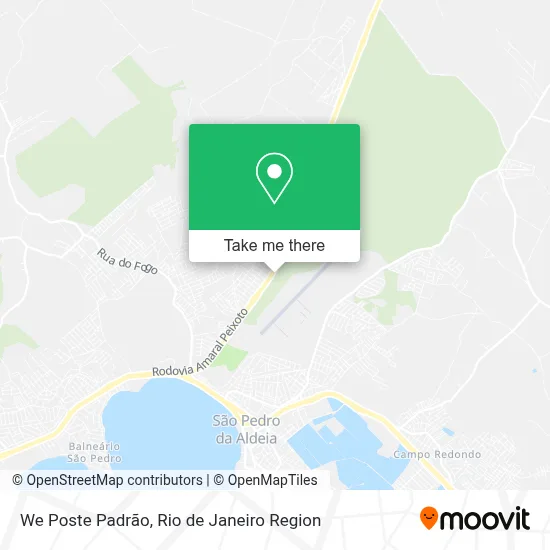 We Poste Padrão map